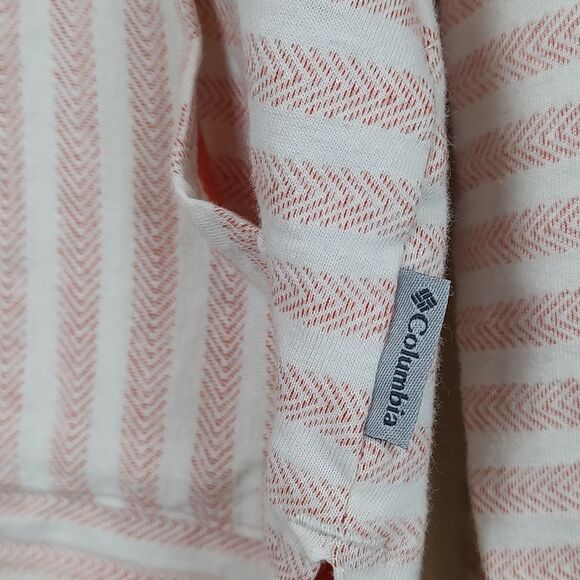Columbia Striped Full Zip Hoodie Jacket Size XL - Picture 7 of 13